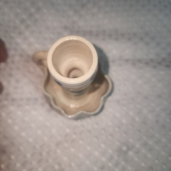 WILLIAMSBURG POTTERY 1 CANDLESTICK HOLDER VINTAGE - Picture 2 of 5
